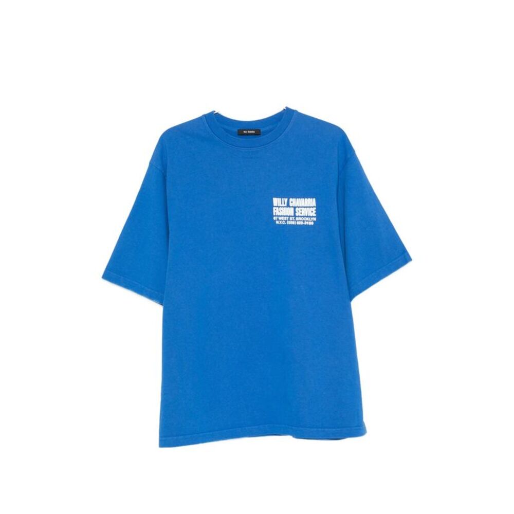 Willy Chavarria Blue T-Shirts & Vests - T-Shirts Men